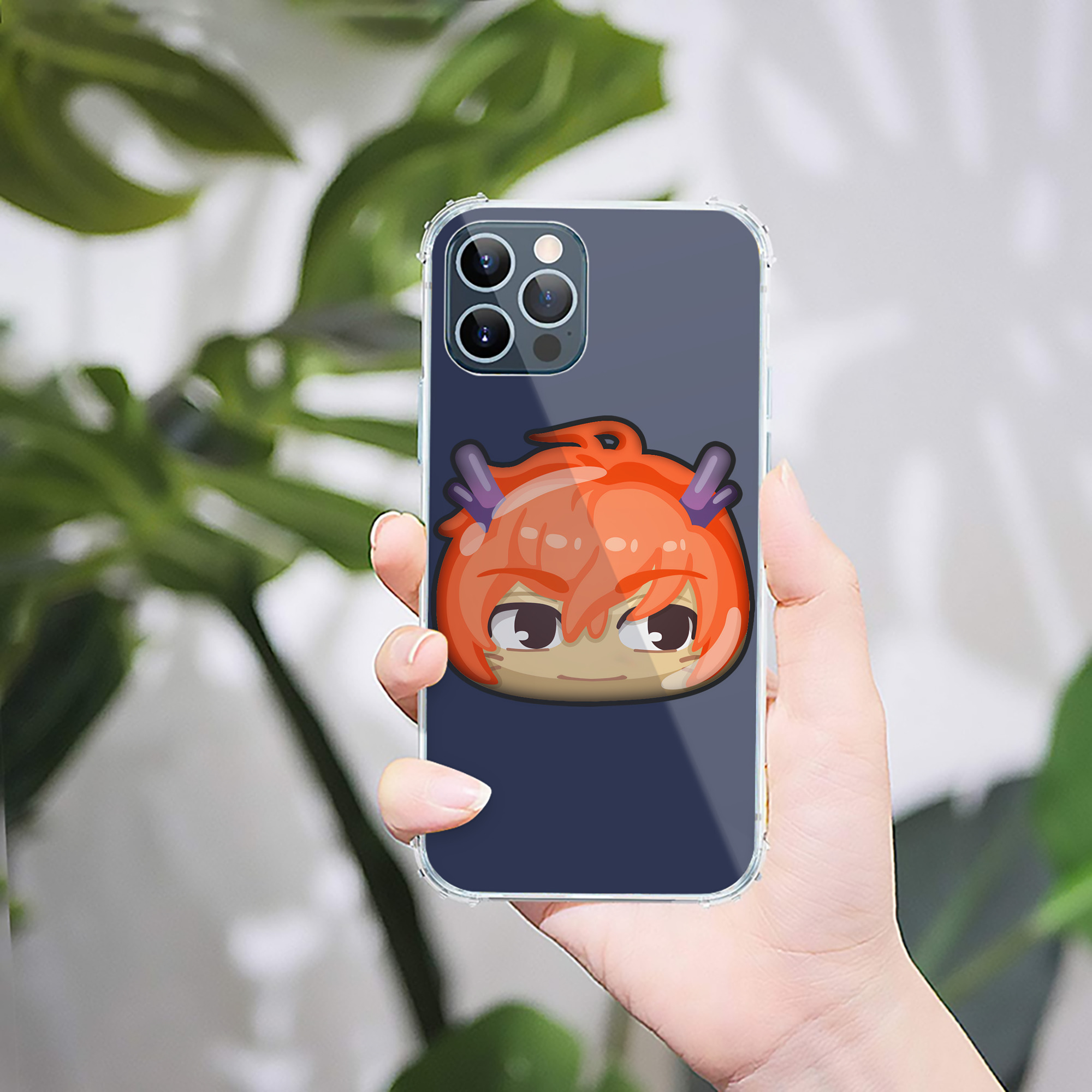 （画像用） 妖怪ウォッチ Yo-kai Watch 【iPhone 12シリーズ対応】透明スマホケース（クリアソフトケース）
